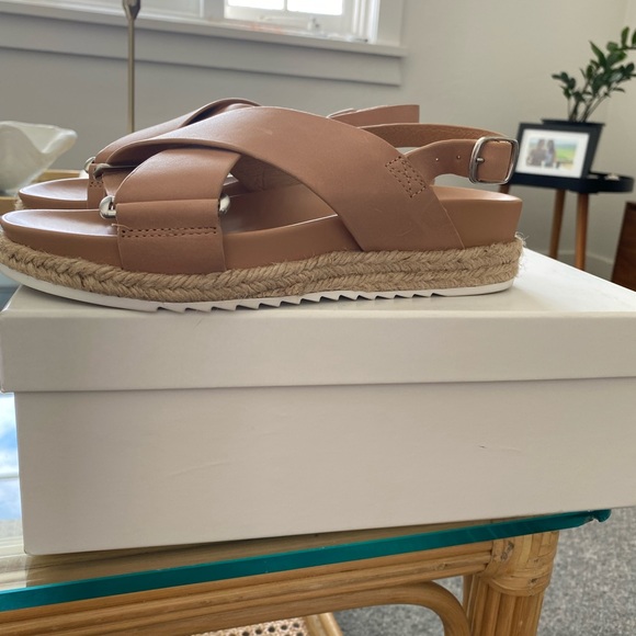 THIS SEASON: Jo Mercer tan sandals s36 - Picture 3 of 5